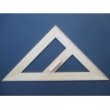Tabulový trojúhelník rovnoramenný dřevěný