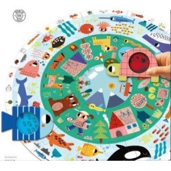 Kruhové puzzle XXL