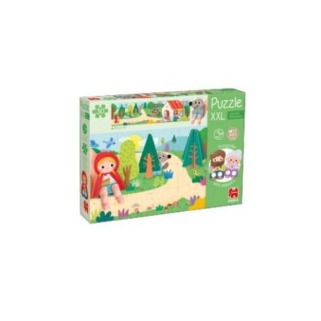 Puzzle XXL Červená Karkulka