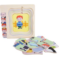 Puzzle "Dědečkův život"