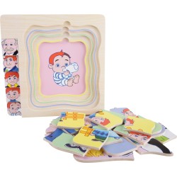Puzzle "Dědečkův život"