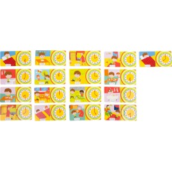 Puzzle hodiny
