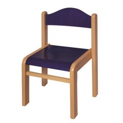 Set přír. stůl obdélník v.64 cm+bar. židličky 38cm