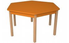 Stůl stavitelný šestiúhelník 