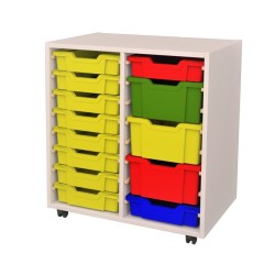 Vozík na plastové boxy