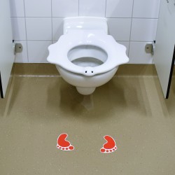 Protiskluzové samolepky - 5 párů