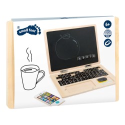 Dřevěný notebook magnetický
