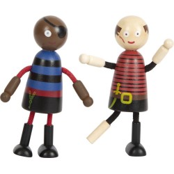 Ohebné pirátské figurky