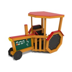 Traktor se střechou