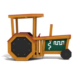 Traktor se střechou